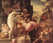 Francesco Primaticcio The Rape of Helene France oil painting artist